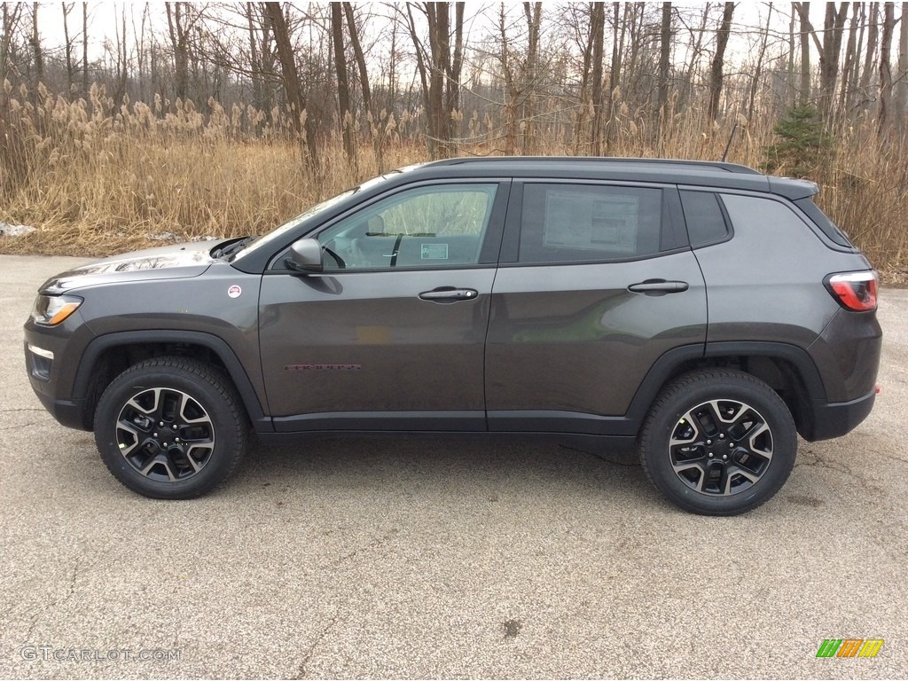 Granite Crystal Metallic 2019 Jeep Compass Trailhawk 4x4 Exterior Photo #131141027