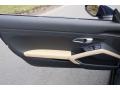 2019 Porsche 718 Boxster Black/Luxor Beige Interior Door Panel Photo