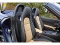 2019 Porsche 718 Boxster Black/Luxor Beige Interior Front Seat Photo