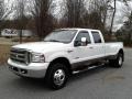 2006 Oxford White Ford F350 Super Duty King Ranch Crew Cab 4x4 Dually  photo #2
