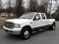 Oxford White - F350 Super Duty King Ranch Crew Cab 4x4 Dually Photo No. 2