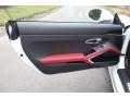 Black/Bordeaux Red Door Panel Photo for 2019 Porsche 718 Cayman #131142725