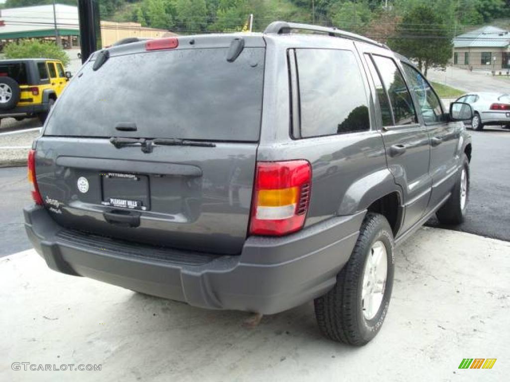 2003 Grand Cherokee Laredo 4x4 - Graphite Metallic / Dark Slate Gray photo #4