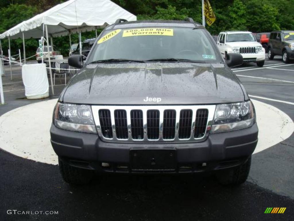 2003 Grand Cherokee Laredo 4x4 - Graphite Metallic / Dark Slate Gray photo #7