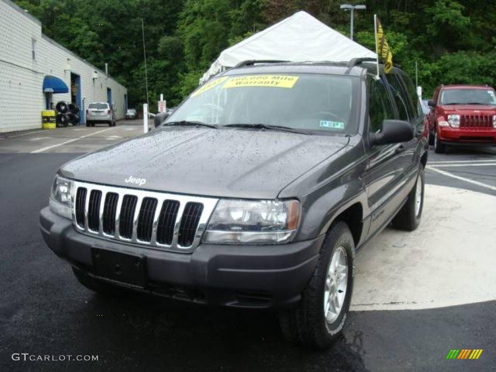 2003 Grand Cherokee Laredo 4x4 - Graphite Metallic / Dark Slate Gray photo #8