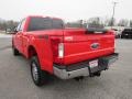 2018 Race Red Ford F250 Super Duty Lariat Crew Cab 4x4  photo #3