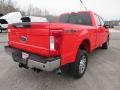 2018 Race Red Ford F250 Super Duty Lariat Crew Cab 4x4  photo #5