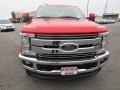 Race Red - F250 Super Duty Lariat Crew Cab 4x4 Photo No. 8