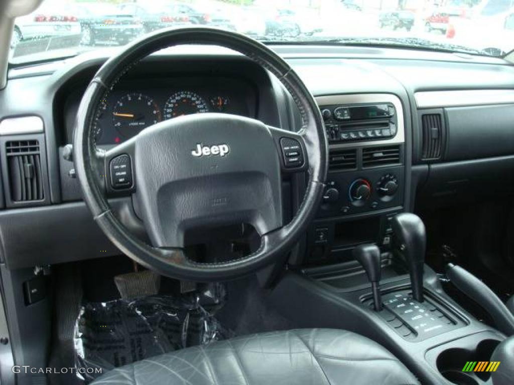2003 Grand Cherokee Laredo 4x4 - Graphite Metallic / Dark Slate Gray photo #20