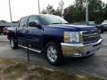 2013 Blue Topaz Metallic Chevrolet Silverado 1500 LT Crew Cab 4x4  photo #7