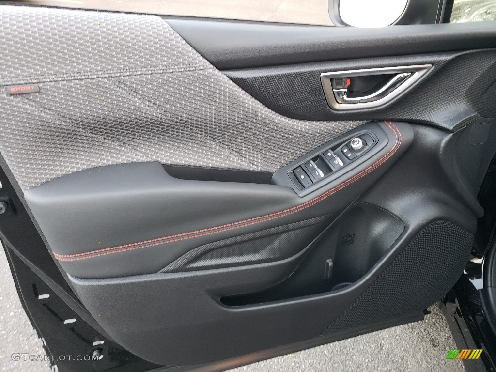 2019 Subaru Forester 2.5i Sport Gray Sport Door Panel Photo #131145005