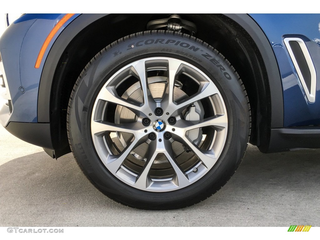 2019 X5 xDrive40i - Phytonic Blue Metallic / Cognac photo #9