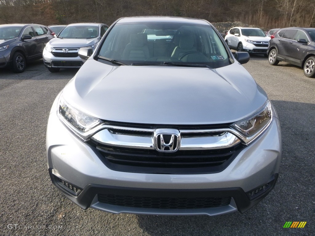 2019 CR-V LX AWD - Lunar Silver Metallic / Gray photo #7