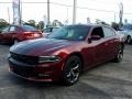 2017 Octane Red Dodge Charger SXT  photo #1