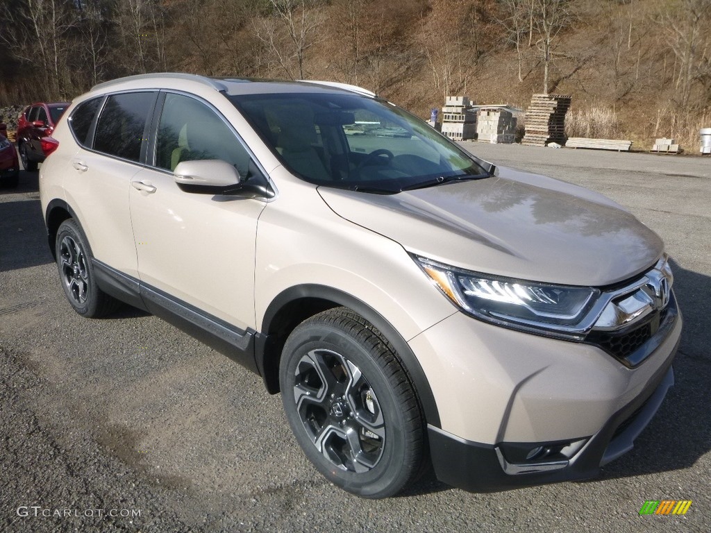 2019 CR-V Touring AWD - Sandstorm Metallic / Ivory photo #5