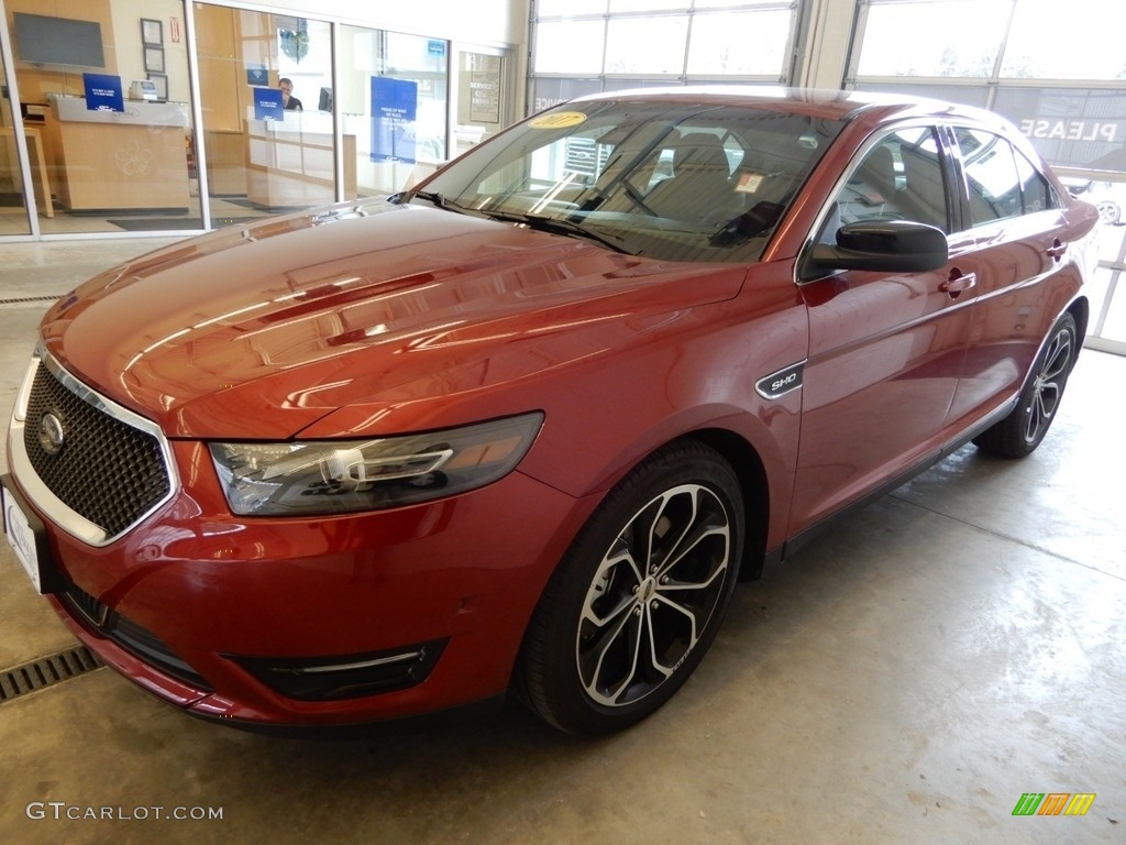 Ruby Red 2017 Ford Taurus SHO AWD Exterior Photo #131146106
