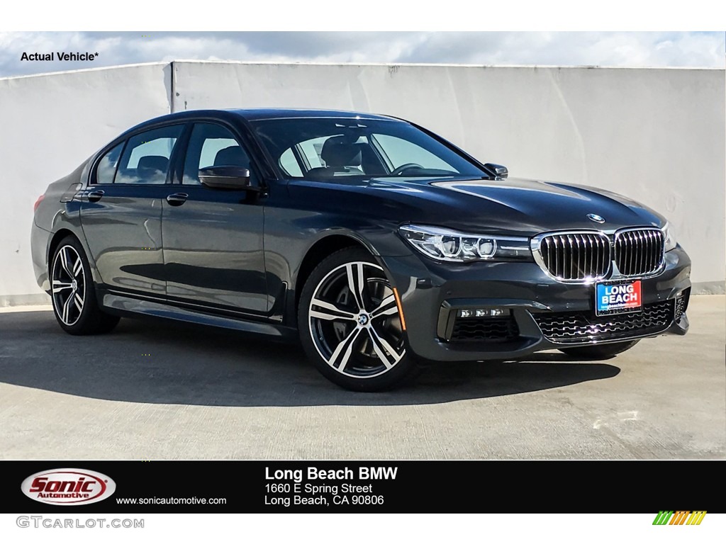 2019 7 Series 740i Sedan - Singapore Gray Metallic / Black photo #1