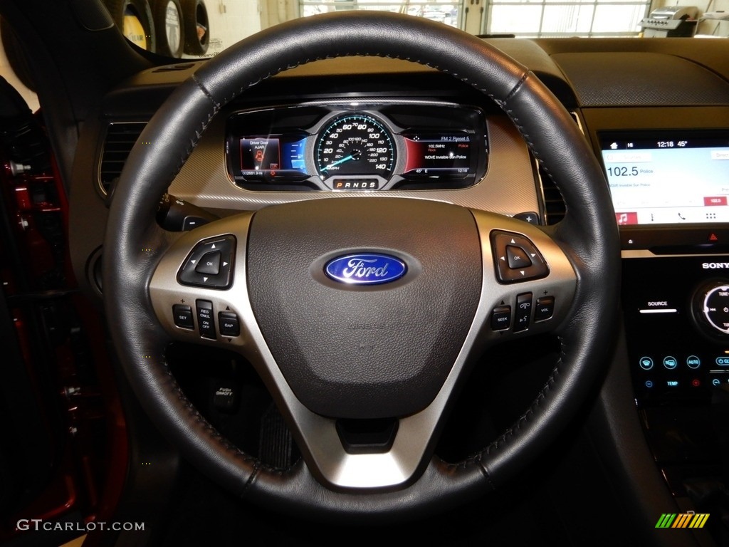 2017 Taurus SHO AWD - Ruby Red / Mayan Gray photo #17