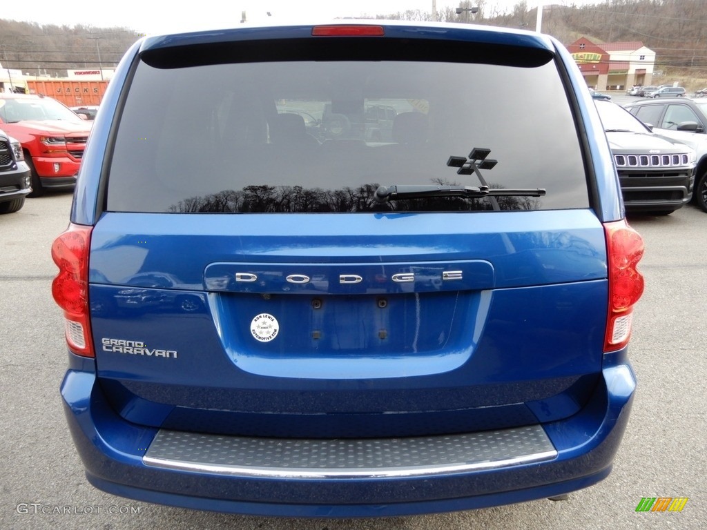 2011 Grand Caravan Mainstreet - Deep Water Blue Pearl / Black/Light Graystone photo #4