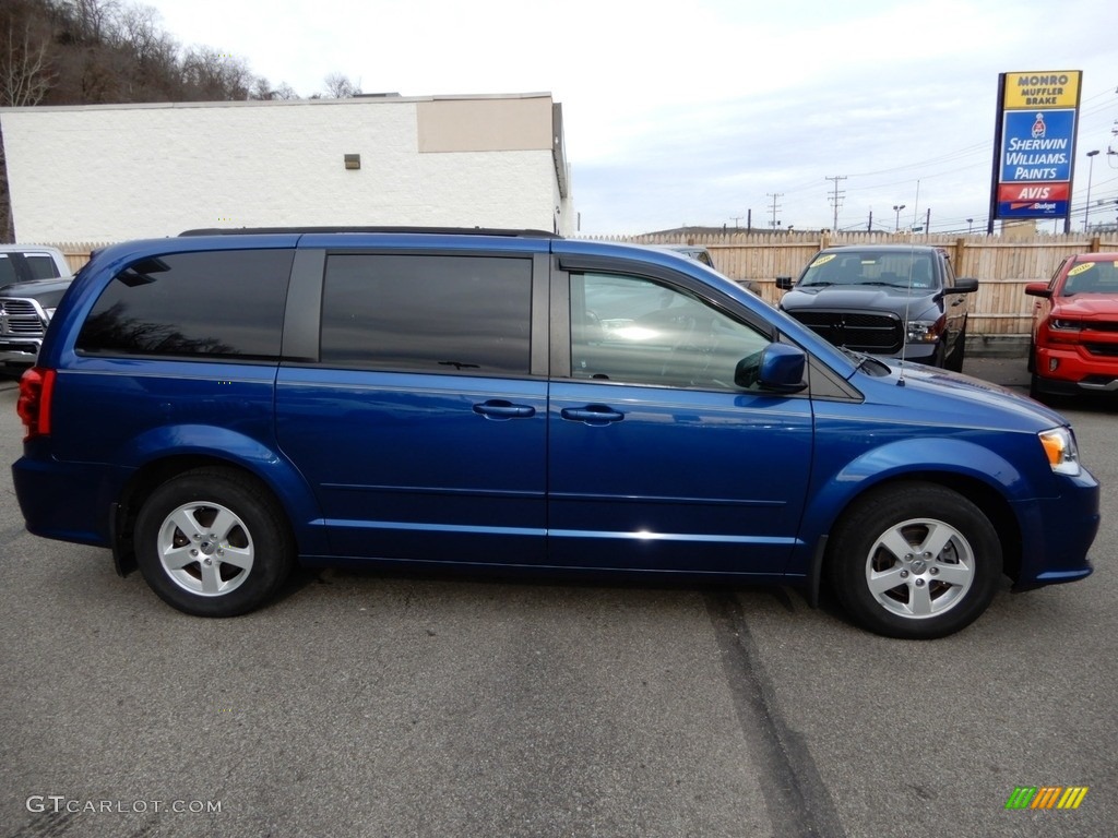 2011 Grand Caravan Mainstreet - Deep Water Blue Pearl / Black/Light Graystone photo #7