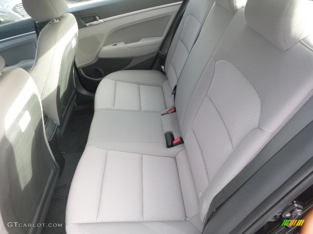 2019 Elantra Value Edition - Phantom Black / Gray photo #8
