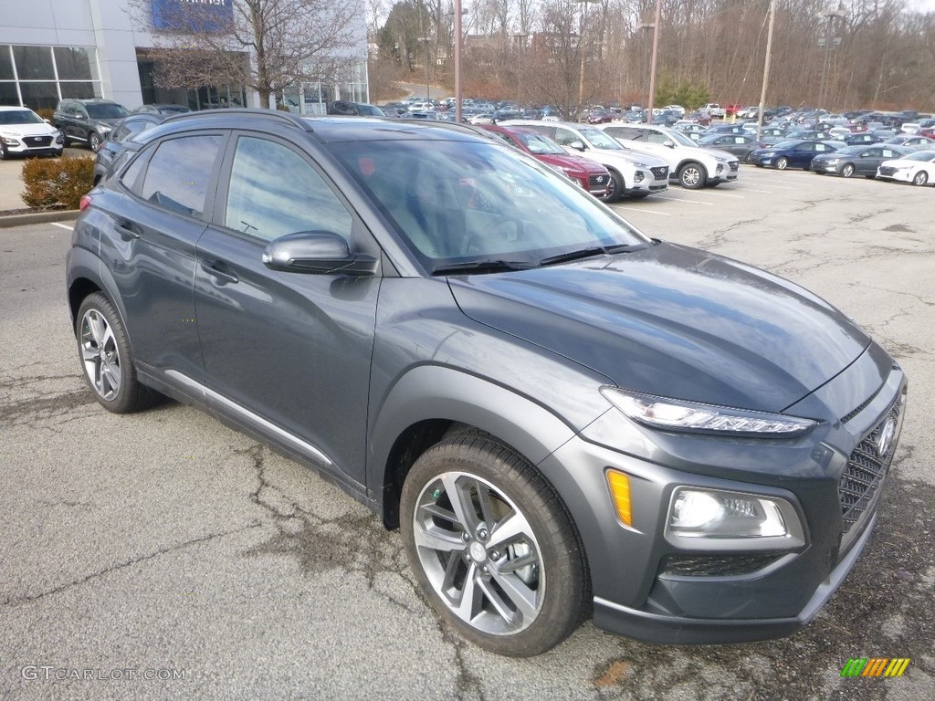 Thunder Gray 2019 Hyundai Kona Limited AWD Exterior Photo #131148419