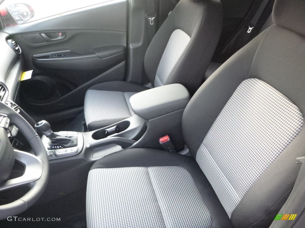 2019 Kona SEL AWD - Sunset Orange / Black photo #11