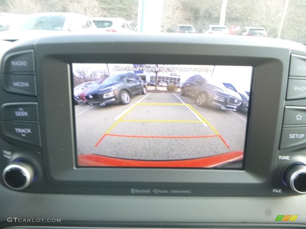 2019 Kona SEL AWD - Sunset Orange / Black photo #14