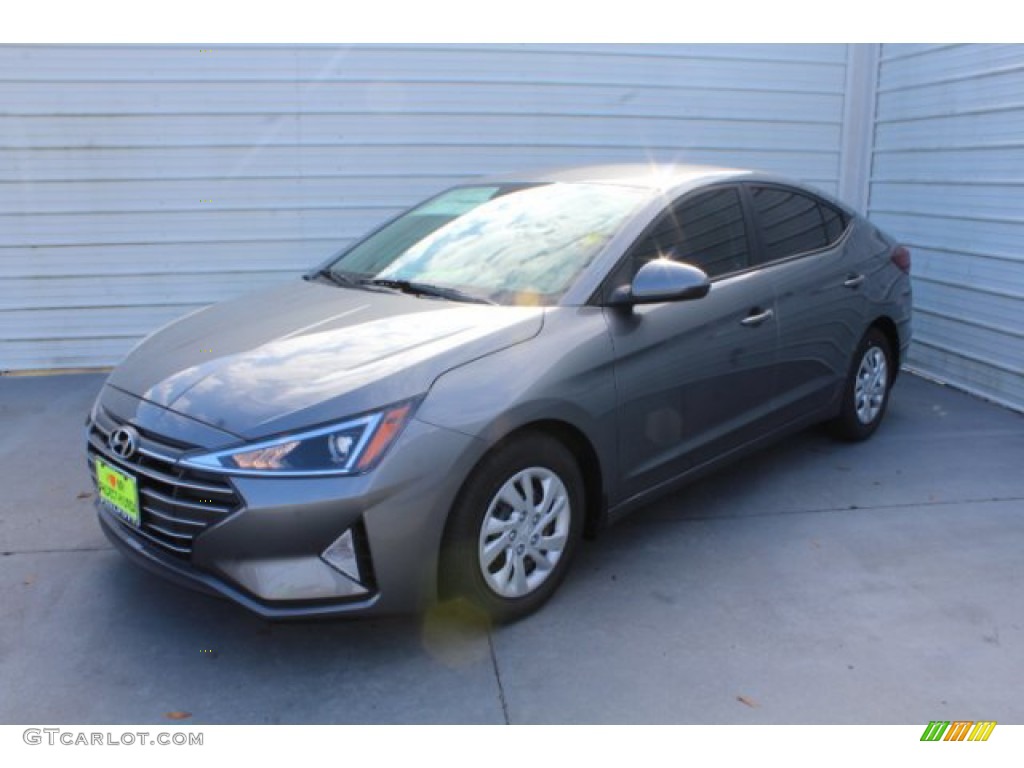 2019 Elantra SE - Machine Gray / Black photo #4