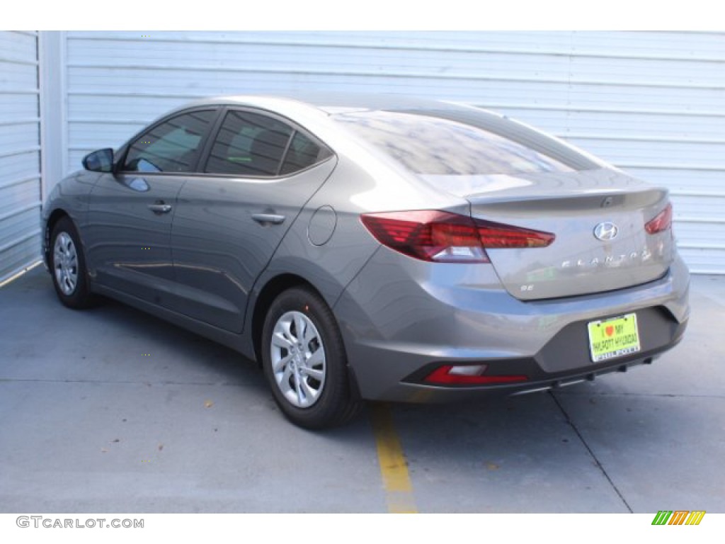 2019 Elantra SE - Machine Gray / Black photo #6