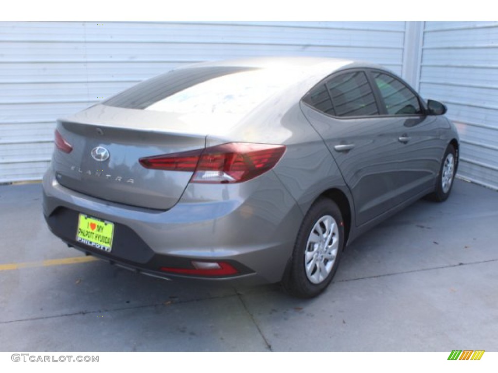 2019 Elantra SE - Machine Gray / Black photo #8