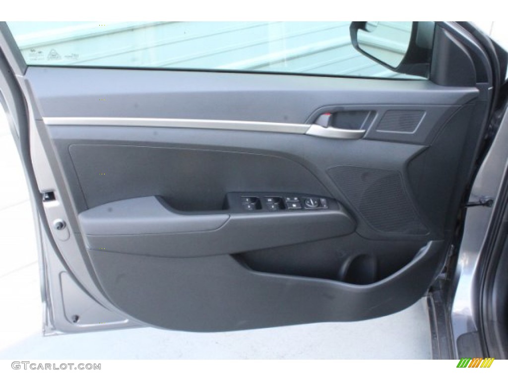 2019 Elantra SE - Machine Gray / Black photo #9