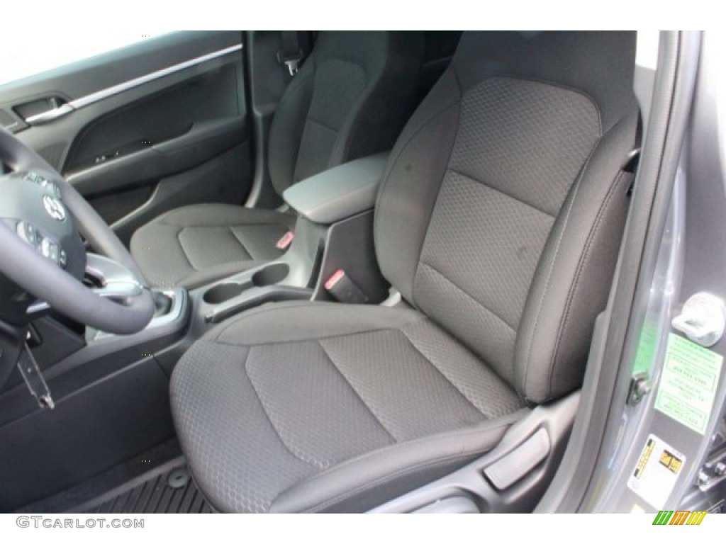 2019 Elantra SE - Machine Gray / Black photo #10