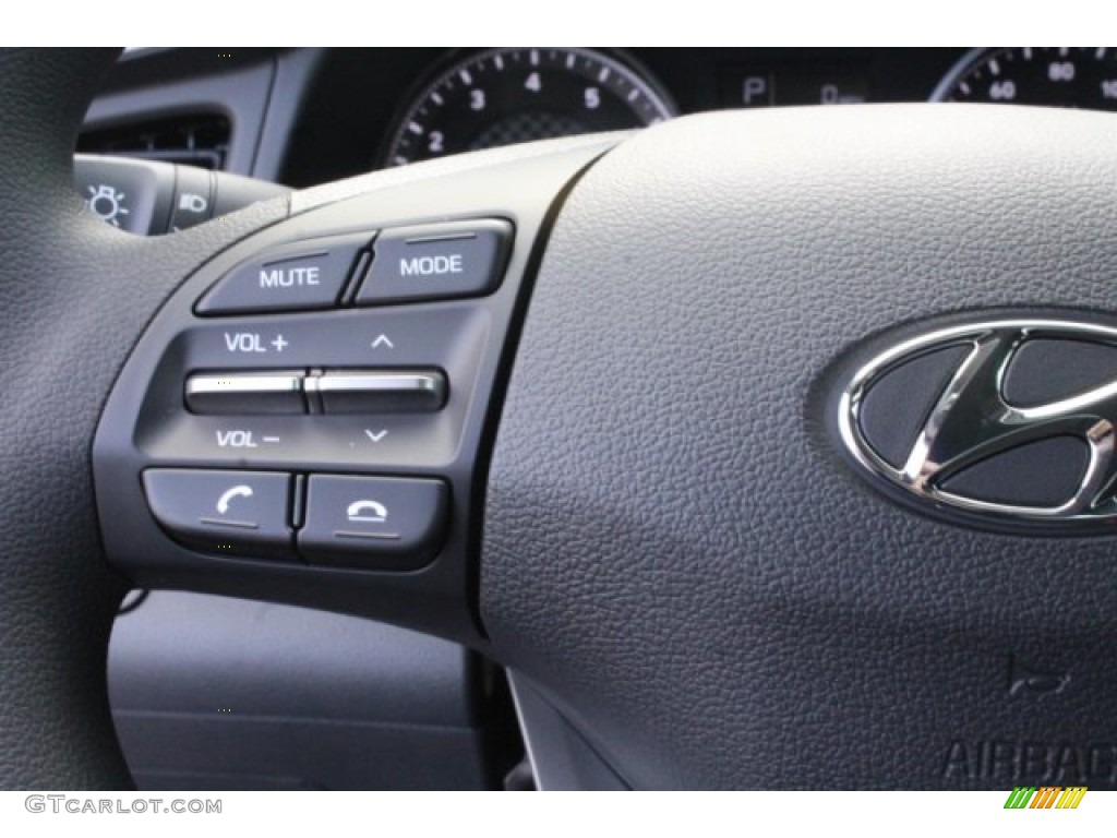 2019 Elantra SE - Machine Gray / Black photo #14