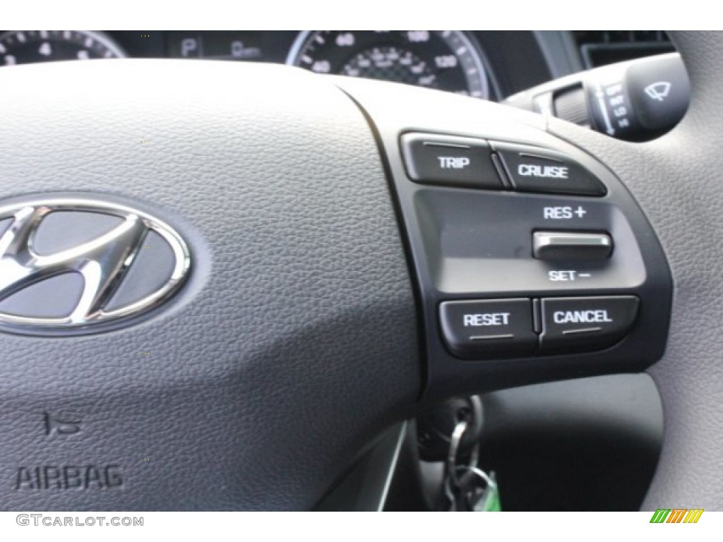 2019 Elantra SE - Machine Gray / Black photo #15