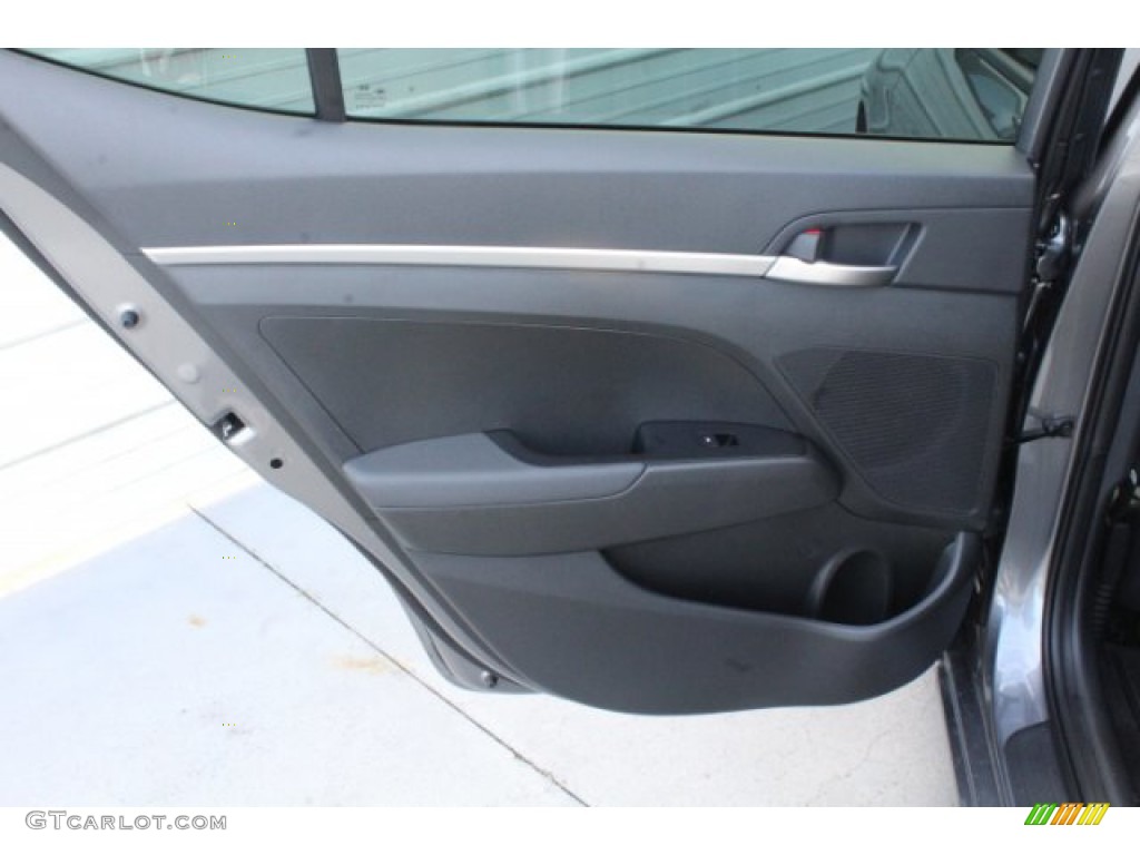 2019 Elantra SE - Machine Gray / Black photo #16