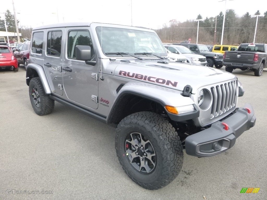 Billet Silver Metallic 2019 Jeep Wrangler Unlimited Rubicon 4x4 Exterior Photo #131150527