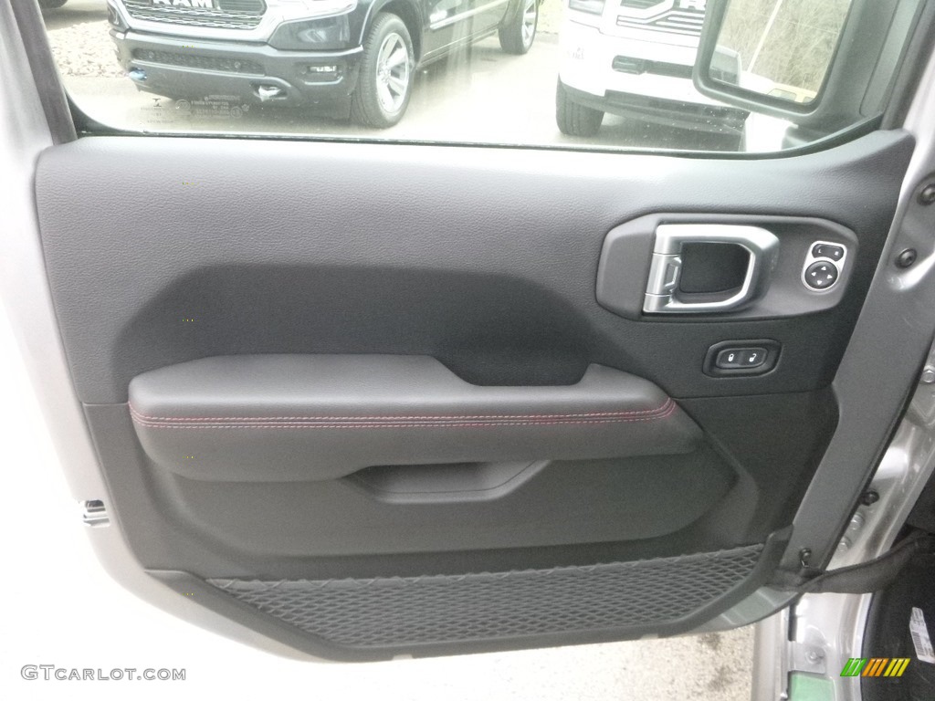 2019 Jeep Wrangler Unlimited Rubicon 4x4 Black Door Panel Photo #131150692