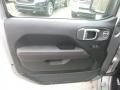 Black 2019 Jeep Wrangler Unlimited Rubicon 4x4 Door Panel