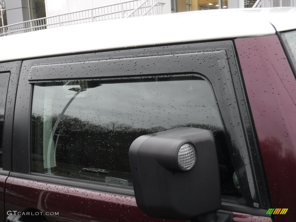 2007 FJ Cruiser 4WD - Black Cherry Pearl / Dark Charcoal photo #4