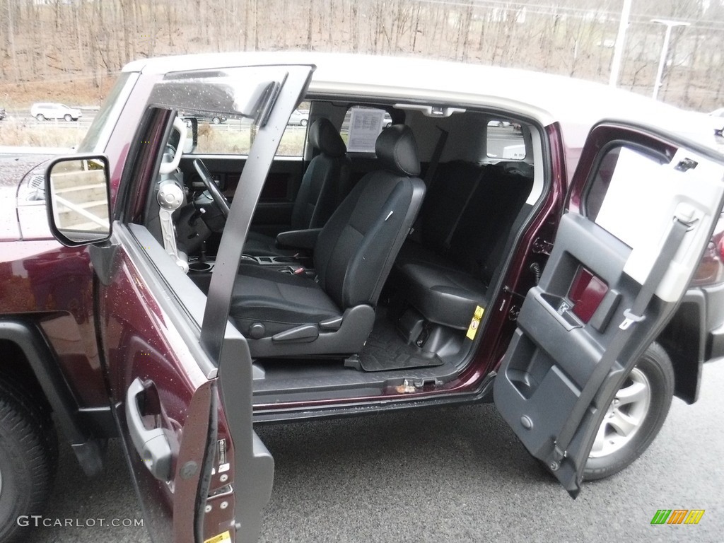 2007 FJ Cruiser 4WD - Black Cherry Pearl / Dark Charcoal photo #10
