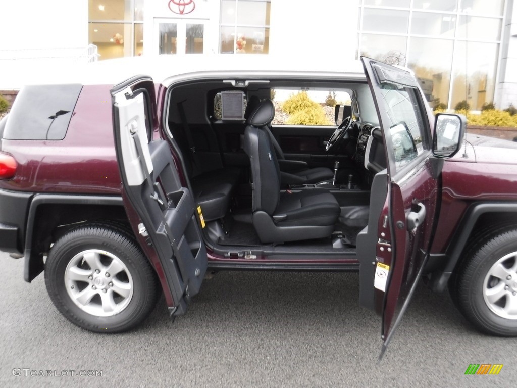 2007 FJ Cruiser 4WD - Black Cherry Pearl / Dark Charcoal photo #11
