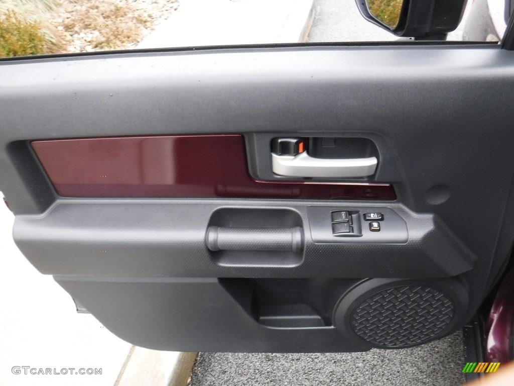 2007 FJ Cruiser 4WD - Black Cherry Pearl / Dark Charcoal photo #13