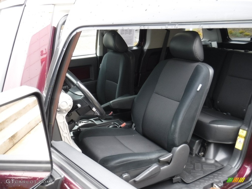 2007 FJ Cruiser 4WD - Black Cherry Pearl / Dark Charcoal photo #14