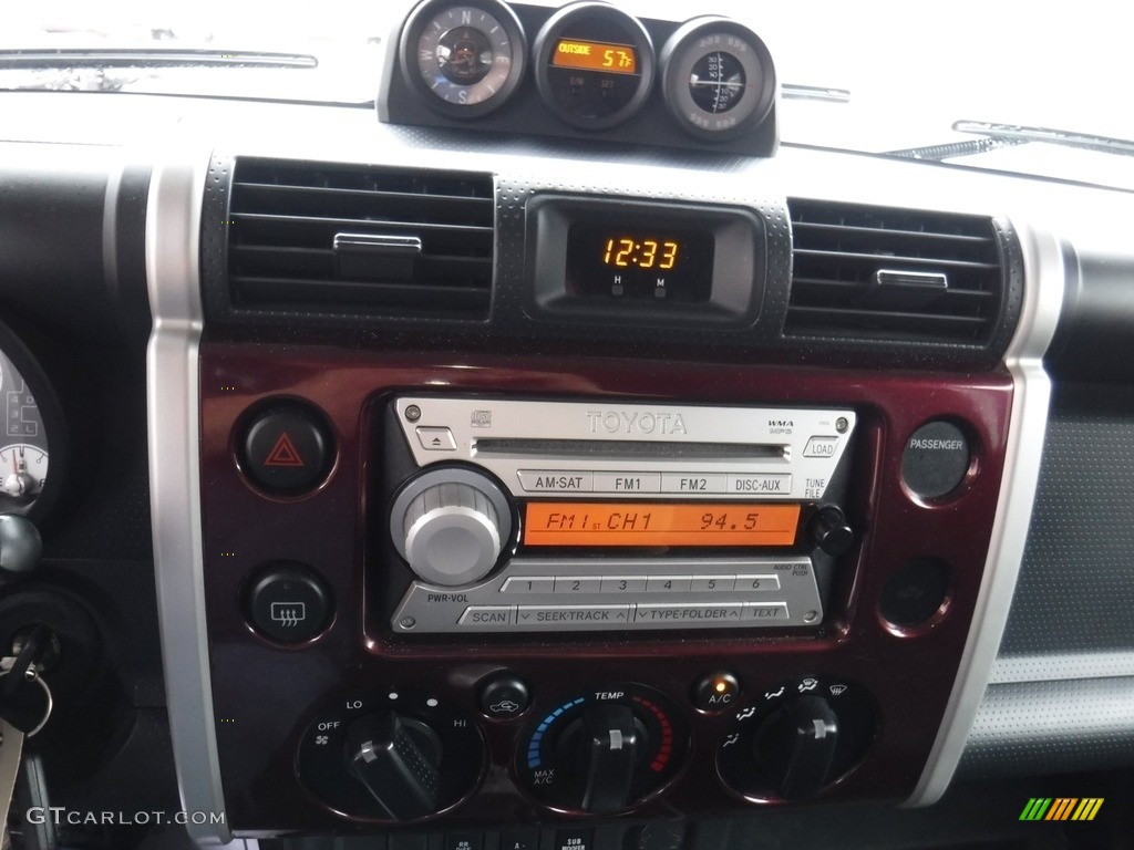 2007 FJ Cruiser 4WD - Black Cherry Pearl / Dark Charcoal photo #19