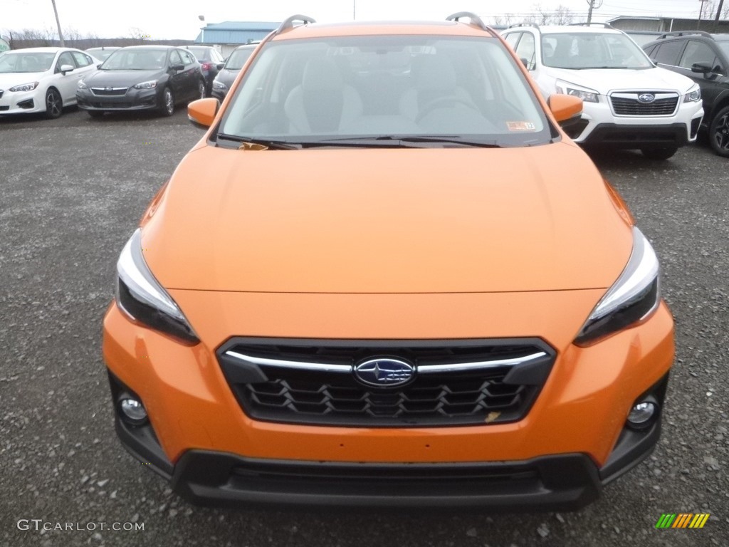 2019 Crosstrek 2.0i Limited - Sunshine Orange / Gray photo #9