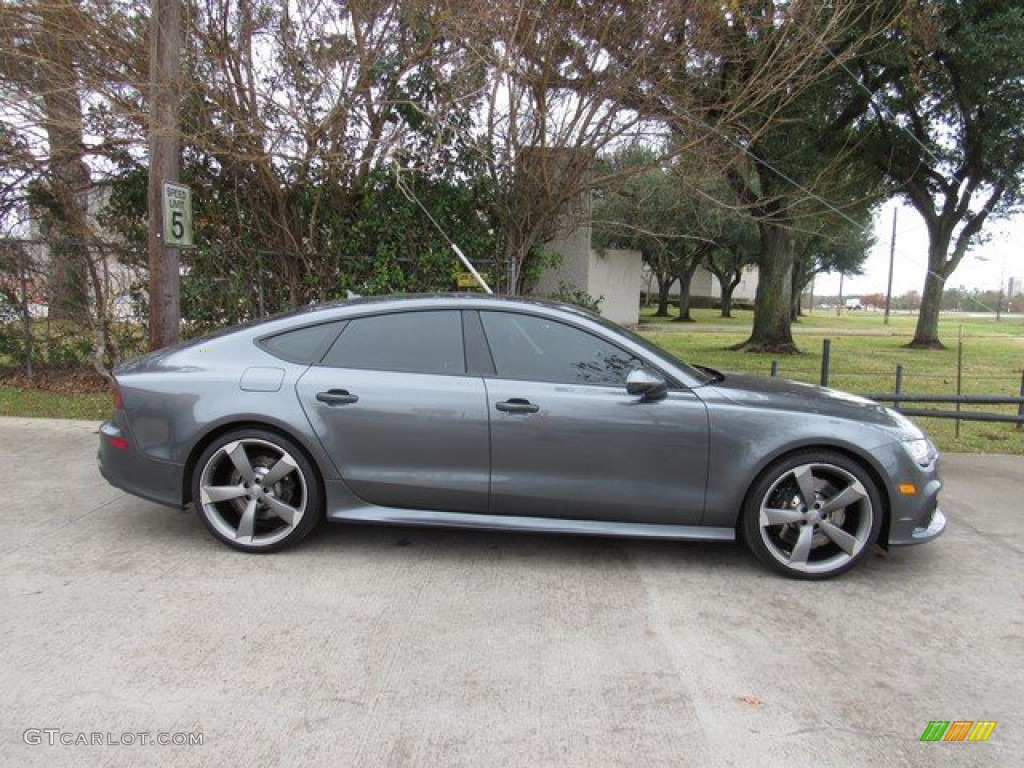 Daytona Gray Pearl Effect 2016 Audi RS 7 4.0 TFSI quattro Exterior Photo #131156935