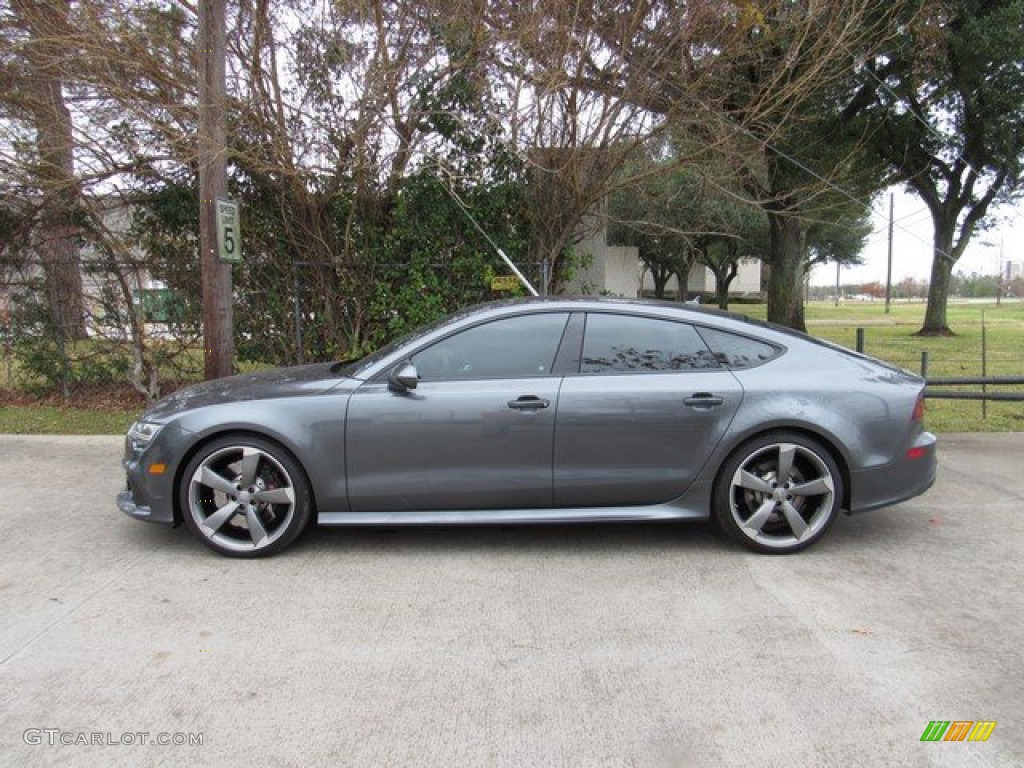 Daytona Gray Pearl Effect 2016 Audi RS 7 4.0 TFSI quattro Exterior Photo #131157034