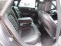 2016 Audi RS 7 Black Perforated Valcona Interior Rear Seat Photo