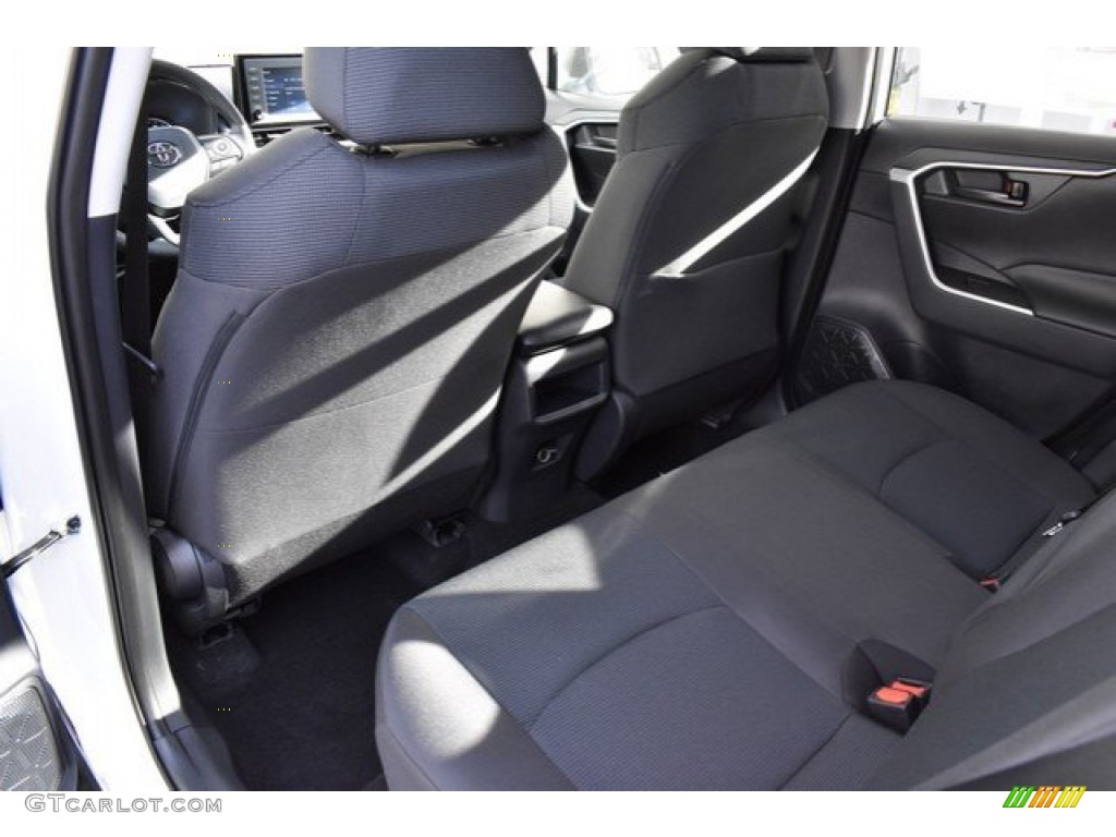 2019 RAV4 LE AWD - Super White / Black photo #13